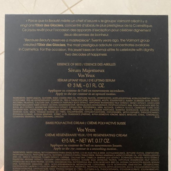 VALMONT L'ELIXIR DES GLACIERS - Picture 4 of 4